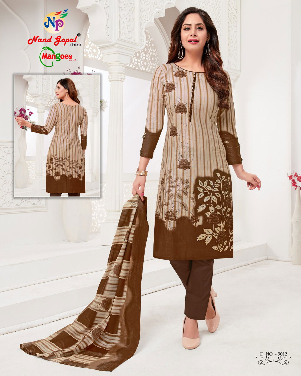 Nand Gopal Mangoes 9 Latest Pure Cotton Full Printed Designer Dress Material Collection 