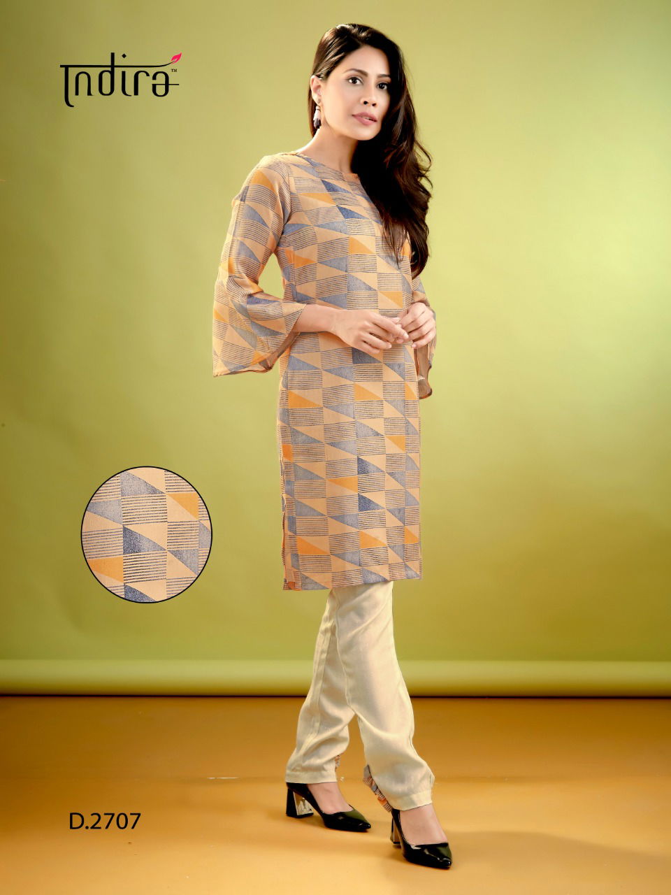 Indira Sharad Designer Party Wear kurti Collection with Pant at wholesale Price