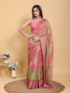 Scgt Gunjan A Linen Woven Jacquard Printed Fancy Saree 