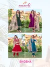 Shobha By Aanchi Vichitra Silk Kurti With Bottom Dupatta Wholesale Online