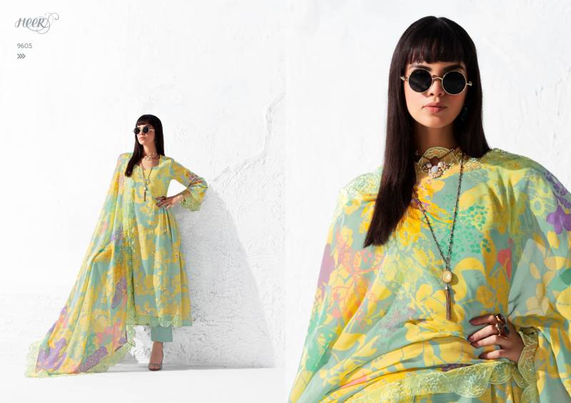 Icon By Kimora Heer Linen Digital Printed Salwar Suits Exporters In India