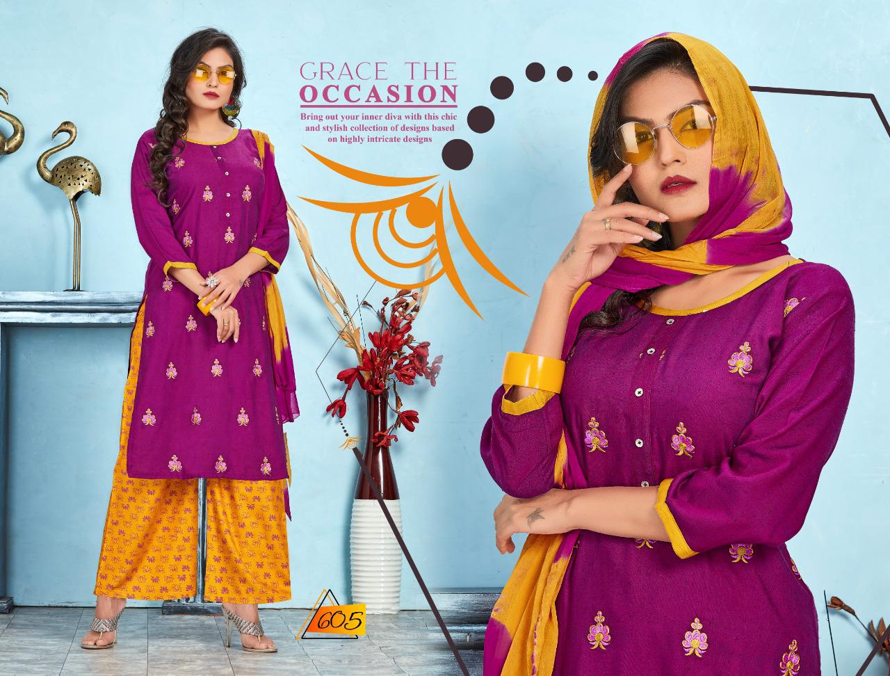 Trendy Sarah Latest fancy Designer Regular Wear Rayon Printed Readymade Collection