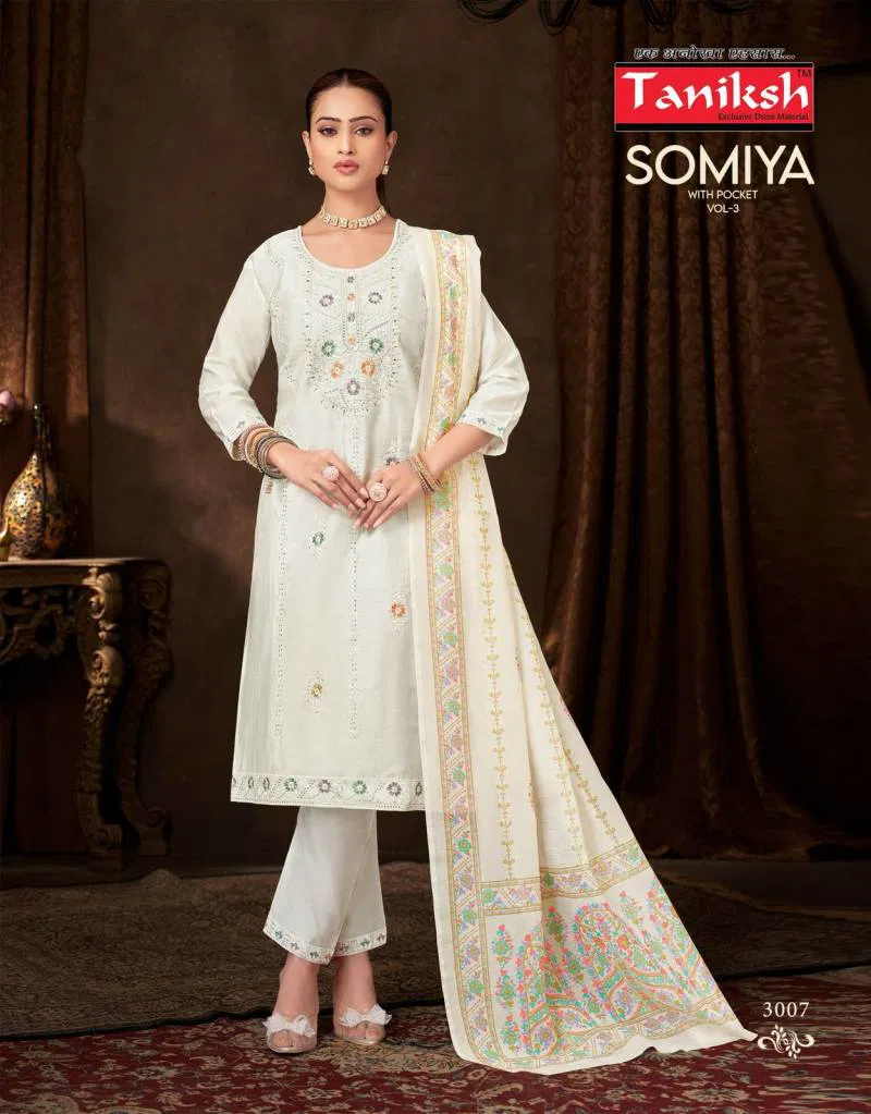 Somiya Vol 3 By Taniksh Roman Kurti Bottom With Dupatta Wholesale Online