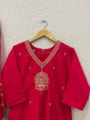 Naisha K 340 Roman Silk Embroidery Kurti With Pant Dupatta Exporters In India