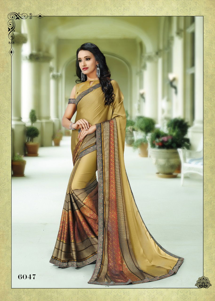Twist Of Fashion 2 Latest Printed Designer Border Saree Collection 