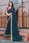 Simba Vol 28 By Kashvi Georgette Lehariya Printed Saree Wholesale Shop In Surat
