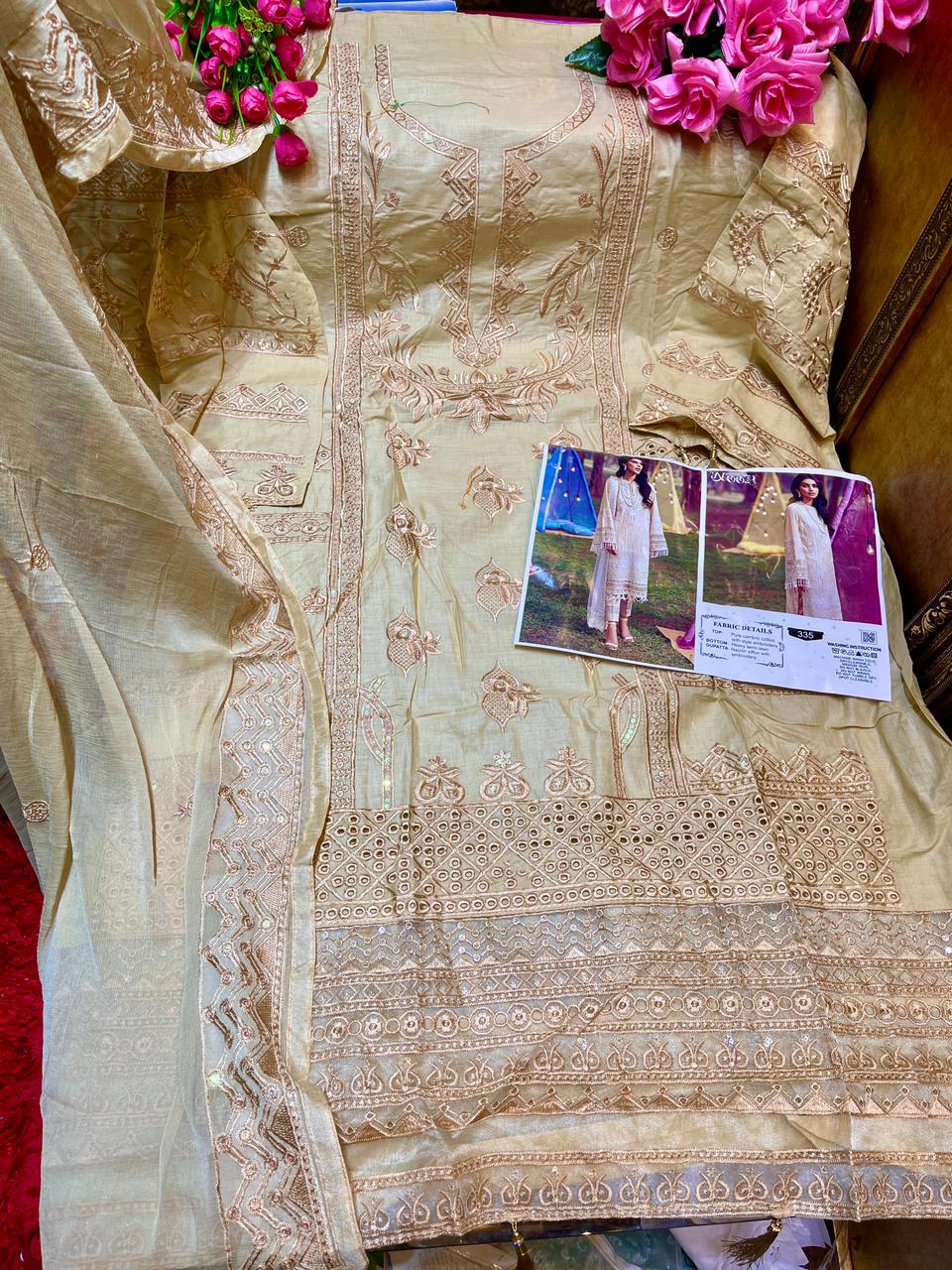 Noor Motifz Latest Fancy Designer Festive Wear Pure Cotton Pakistani Salwar Kameez Collection
