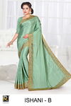 Ronisha Ishani New Latest Party Wear Crepe Silk Designer Saree Collection