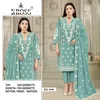 Kross Kulture Faux Georgette Embroidered Pakistani Salwar Suits Catalog