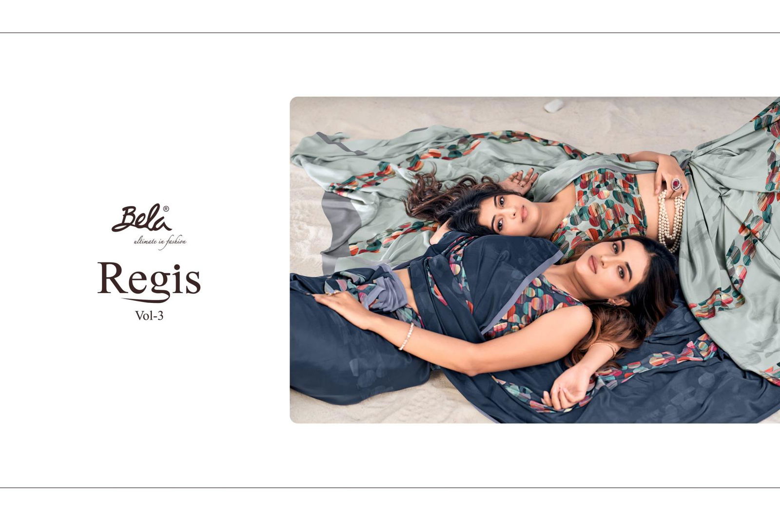Regis Vol 3 By Bela Silk Crepe Saree Wholesale Clothing Distributors In India