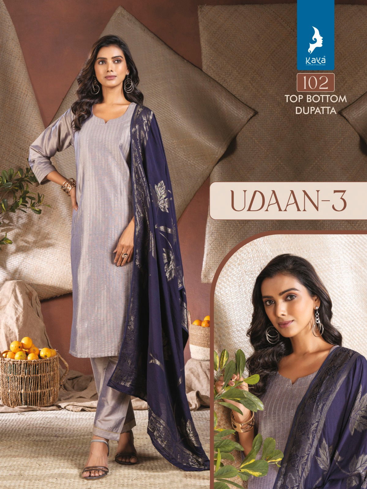 Kaya Laali Vichitra Silk Kurti Bottom With Dupatta Collection