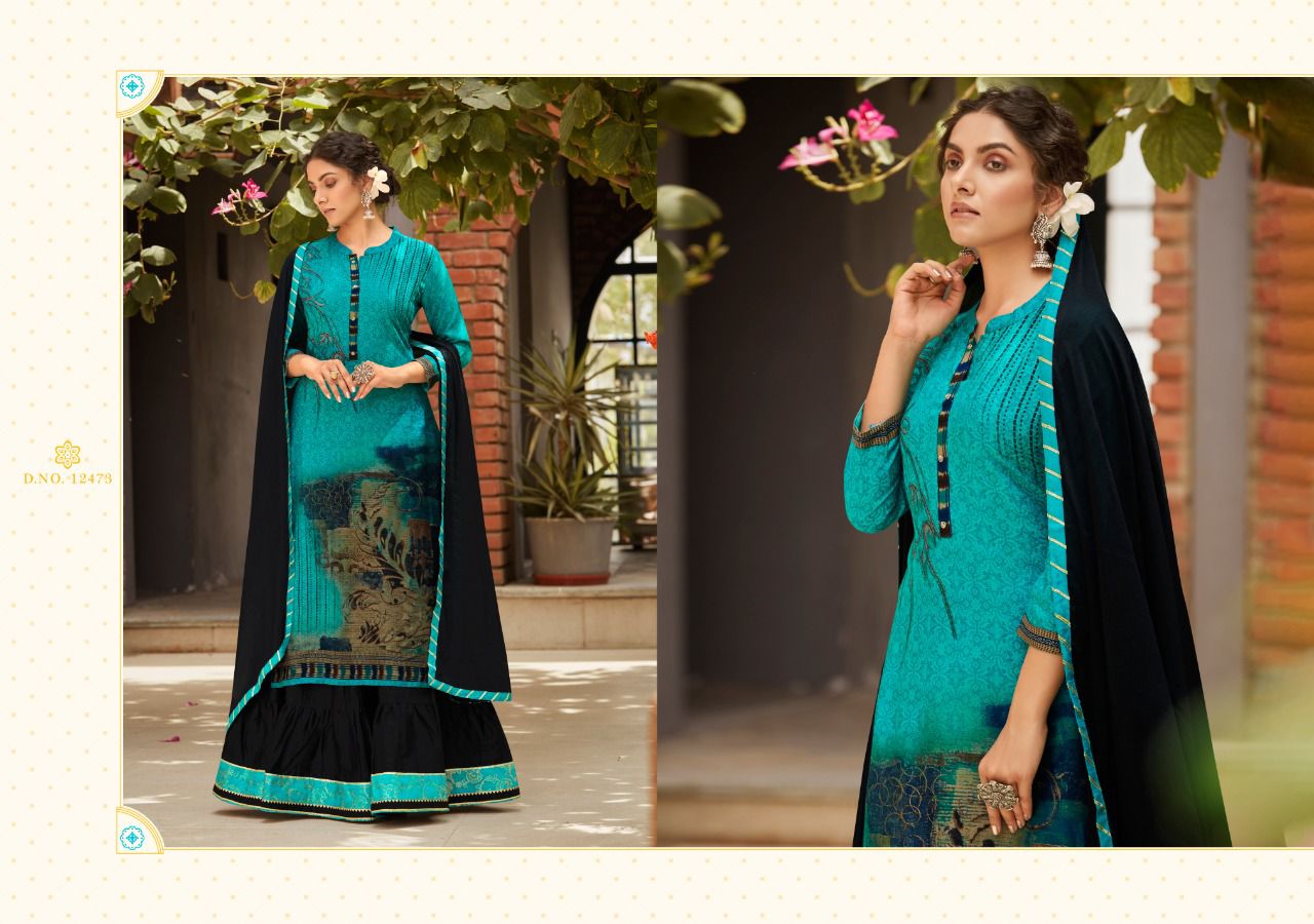 Kalaroop Venue 4 Pure Digital Printed Ethnic Wear Rayon Ready Made Collection
