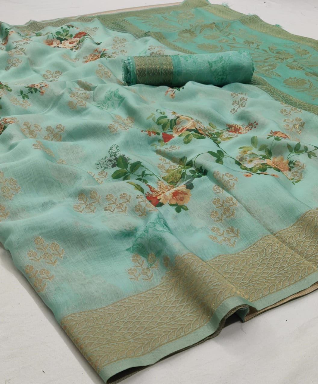 LT Megh Latest Designer Printed Silk Saree Collection 