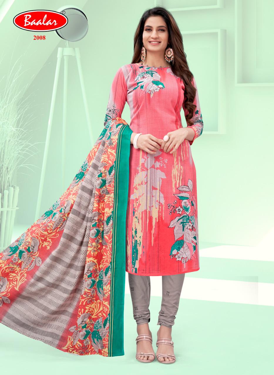 Baalar Nai Disha 1 Pure Cotton Printed Casual Wear Dress Material Collection
