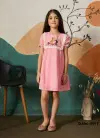 T 3239 And 5117 Rayon And Linen Fancy Kids Wear Collection Exporters In India