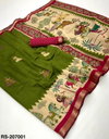 Rajyog Riyasat Mangalgiri Cotton Beautiful Printed Saree Online Wholesale
