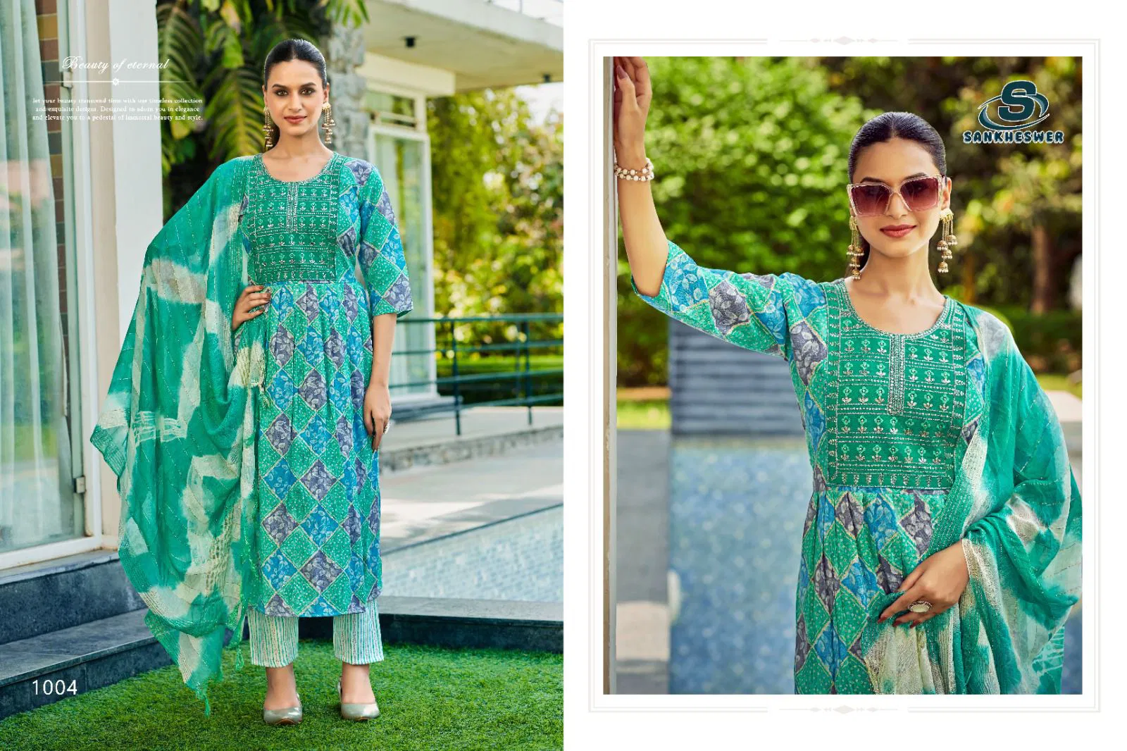 Aashiqui Gold Vol 1 By Sankheswer Printed Kurti With Bottom Dupatta Orders In India