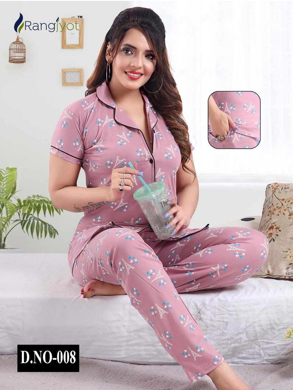 Rangjyot 101 Latest Designer Hosiery Cotton Night Wear Collection