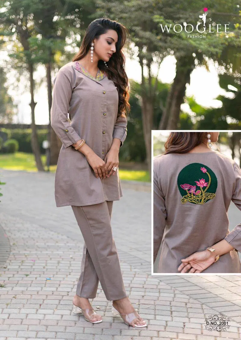 Zeel By Wooglee Cotton Flex Western Co Ord Set Wholesale Price In Surat