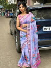 MG 352 Linen Printed Ladies Saree Wholsale Market In Surat