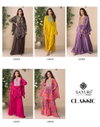 Classic By Sayuri Chinon Silk Online Designer Indo Western Wholesale
