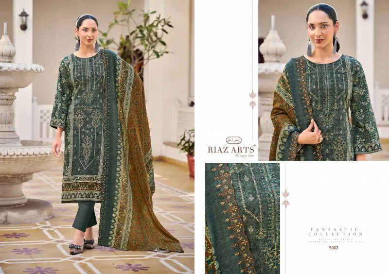 Chevron By Riaz Arts Cotton Lawn Digital Printed Dress Material Suppliers In India