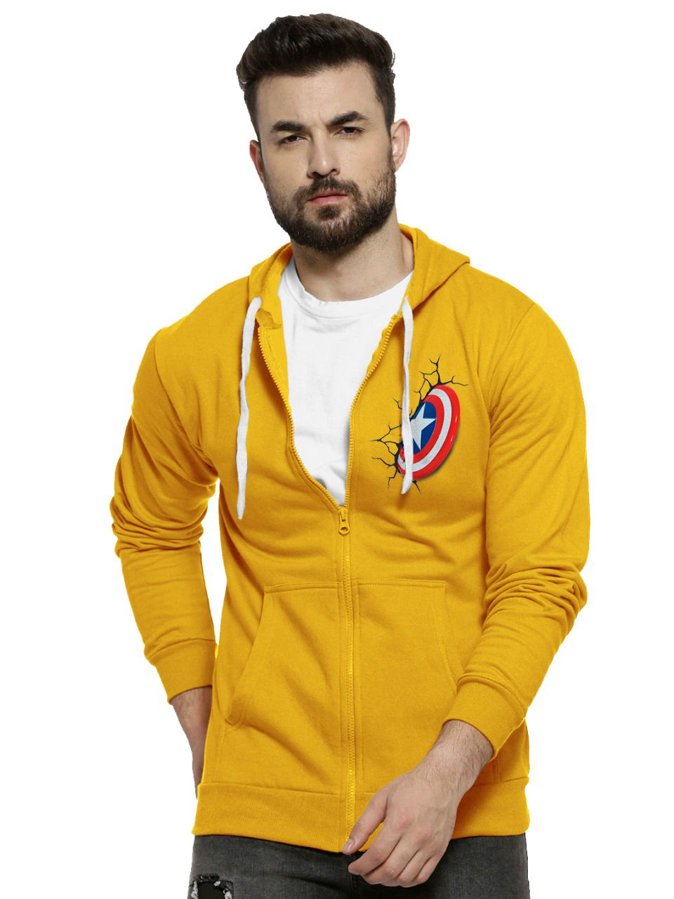 Swara Captain 1 Casual Wear Wholesale Zipper Hoodi Collection