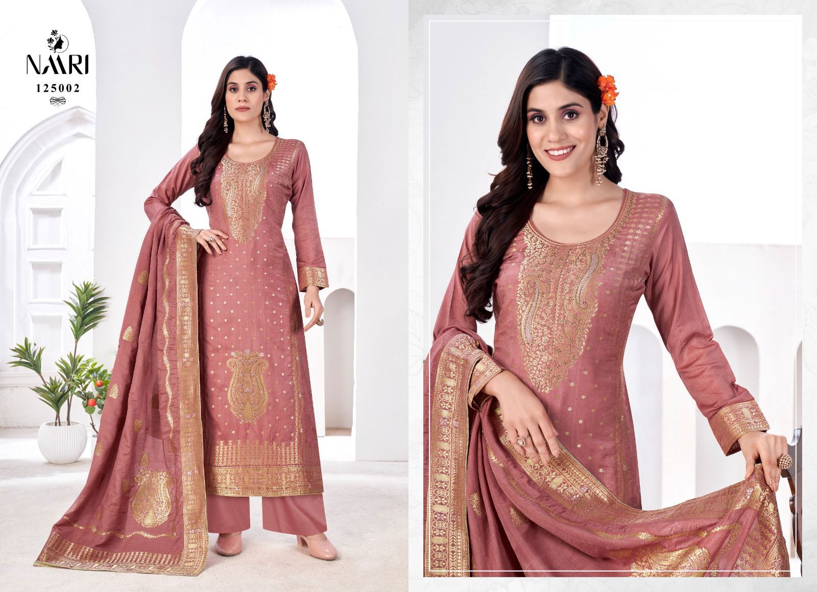 Vedha By Naari Muslin Designer Salwar Kameez Suppliers In Mumbai