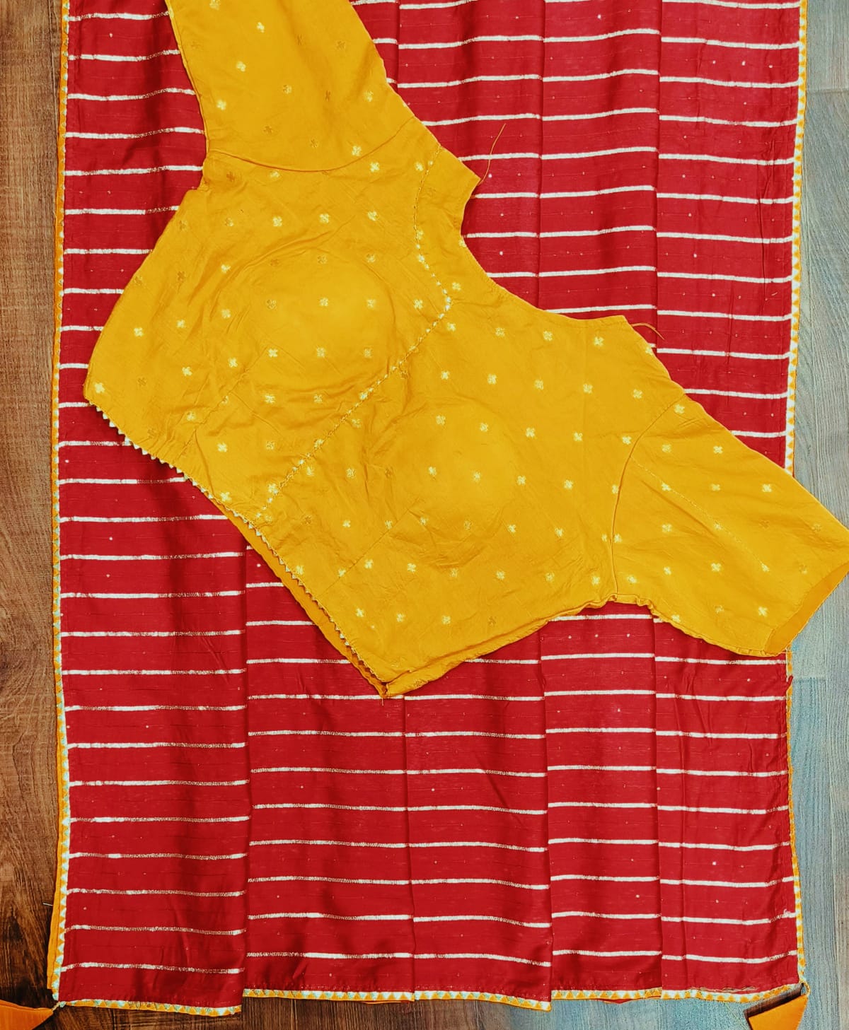 Patta With Sequence Designer Non Catalog Sarees 