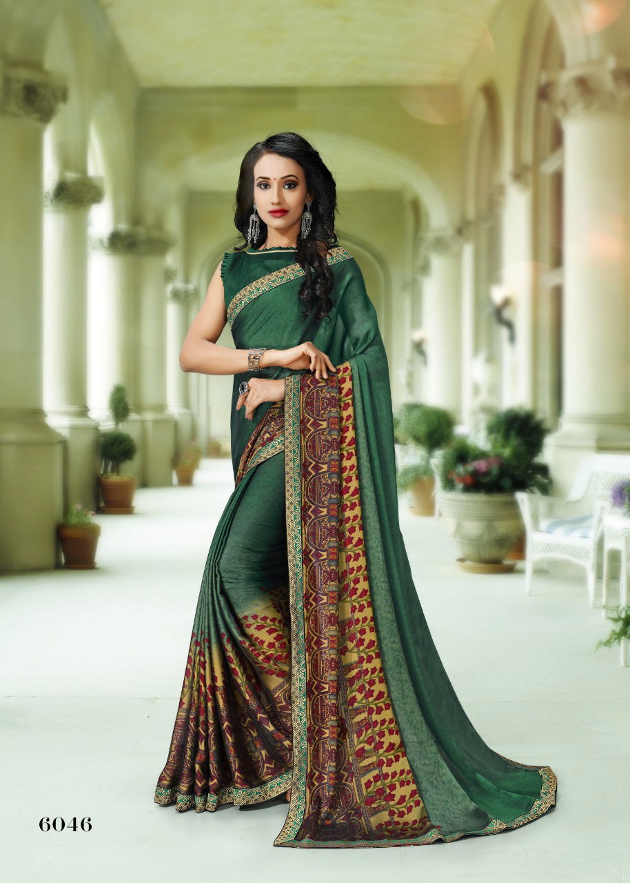 Twist Of Fashion 2 Latest Printed Designer Border Saree Collection 