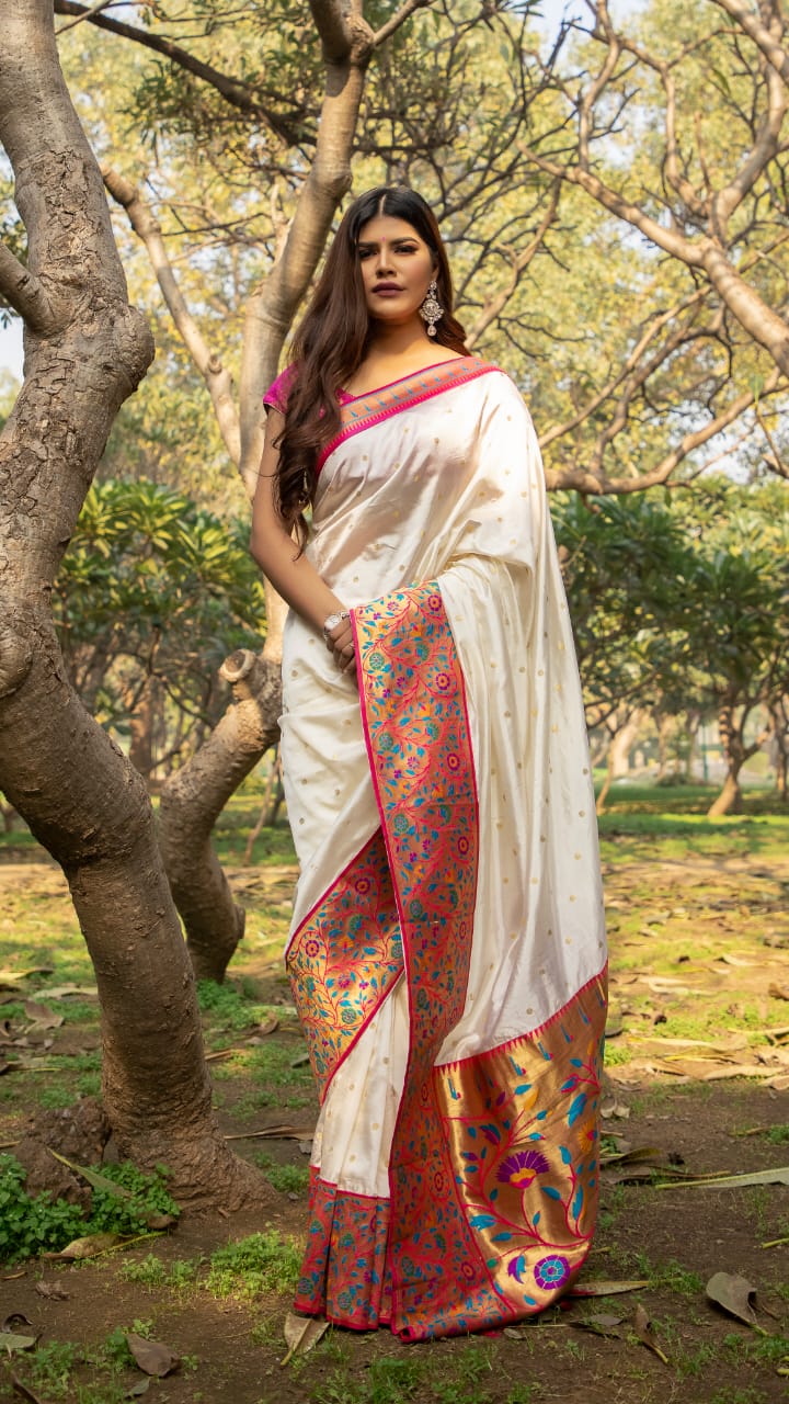Rajyog Pathani Latest Collection fancy Festive Wear Heavy Soft Silk Saree 
