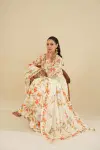 Tanyaa P 152 Cotton With Hand Work Gown With Dupatta Wholesale Market In Surat