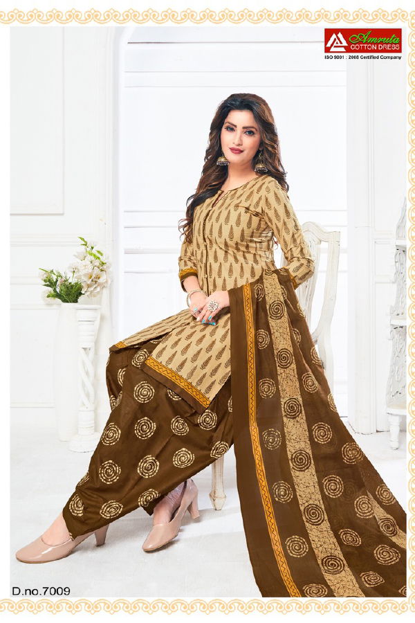 Amruta Patiyala House 7 New Latest Designer Printed Cotton Dress Material Collection 