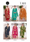 Urfi By Belliza Viscose Dolla Silk Jaquard Dress Material Suppliers In India
