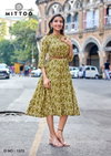 Belt Vol 25 By Mittoo Rayon Printed Designer Kurtis Wholesalers In Surat
