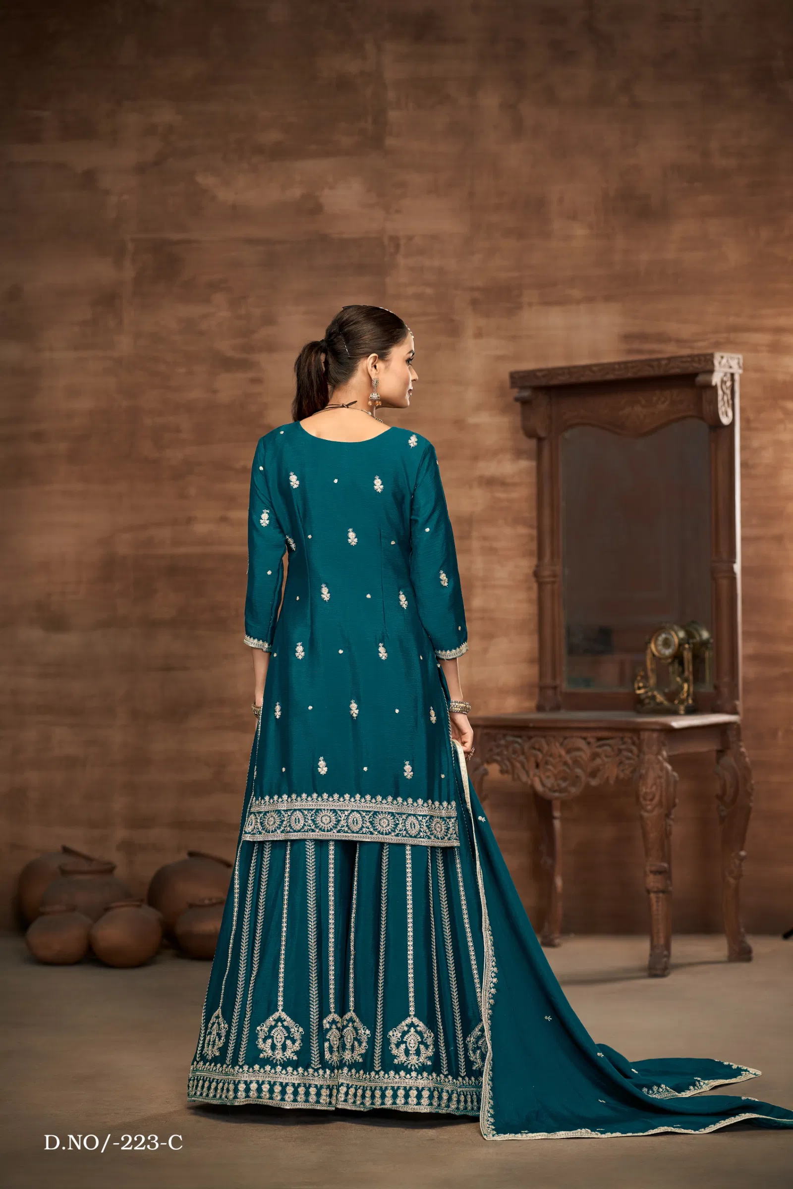 Aanaya Vol 223 By Dani Chinon Silk Designer Salwar Kameez Wholesale Online