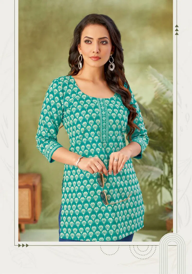 Khushi Vol 2 By Miss World Cotton Short Tops Wholesalers In Delhi