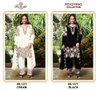 Ramsha R 1377 Nx Cream And Black Georgette Readymade Suits Orders In India