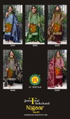 Nigaar Vol 3 By Jt Rayon Foil Printed Dress Material Exporters In India