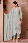 Nargish By Sarg Lawn Cotton Embroidery Wholesale Dress Material In India