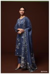 Krutika 3710 By Ganga Cotton Satin Wholesale Salwar Suit Suppliers In Mumbai