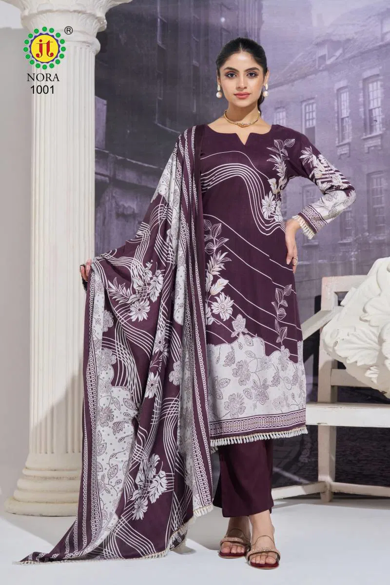 Nora Jt Rayon Printed Dress Material Wholesale Market In Surat With Price
