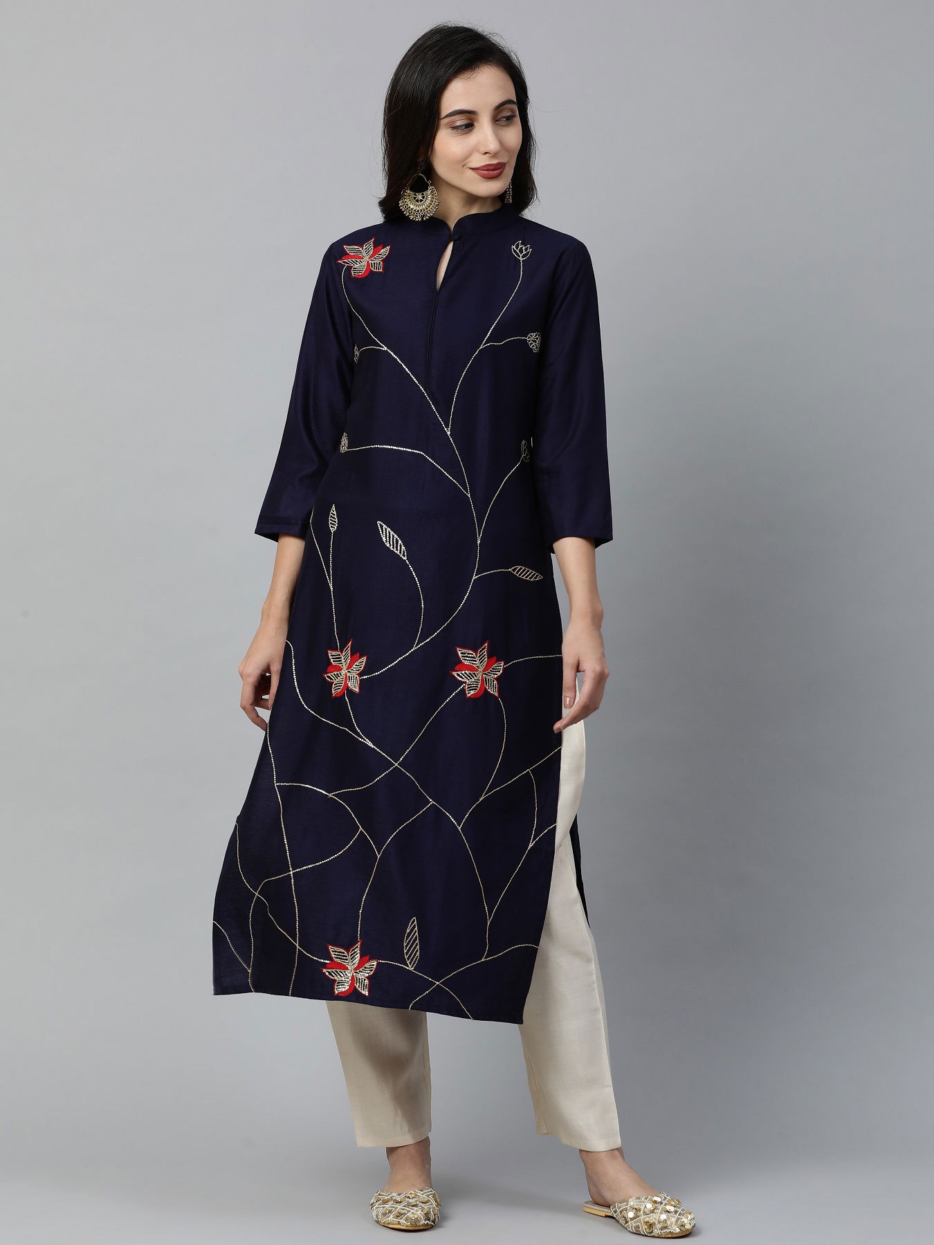 Era Pankh 2 Casual Wear Designer Printed Regular Wear Cotton Kurti With Flex Bottom Collection