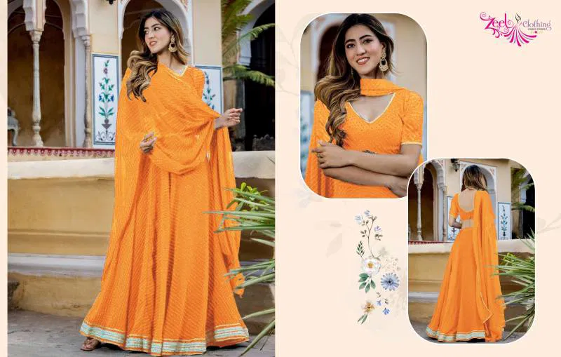 Zeel Vol 22 Georgette Designer Lehenga Choli Exporters In India