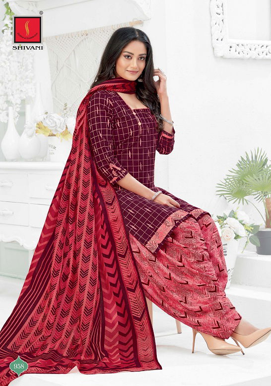Shivani Pakhi 11 Regular Wear Cotton Printed Ready Made Salwar Suit Collection
