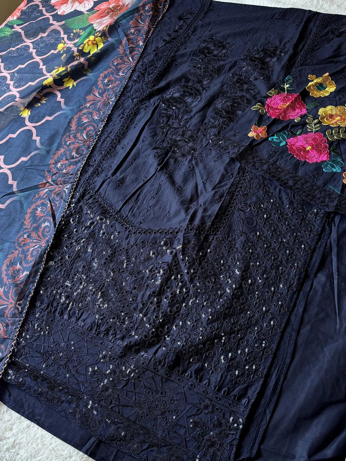 Jihan Taskeen Vol 2 Cotton Embroiderey Surat Pakistani Suits Wholesale Market