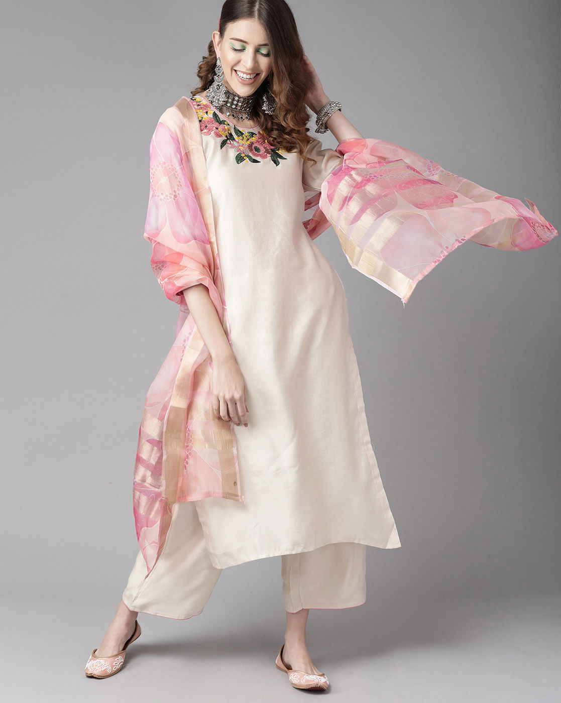 Indo Era 49 Classic New Ethnic Wear Kurti With Bottom And Dupatta Readymade Collection