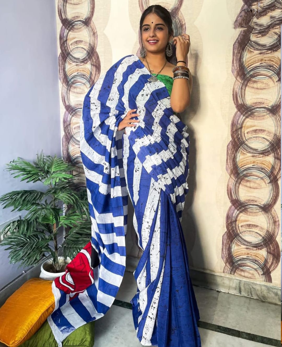 Vk 4106 Mono Cotton Partywear Saree catalog