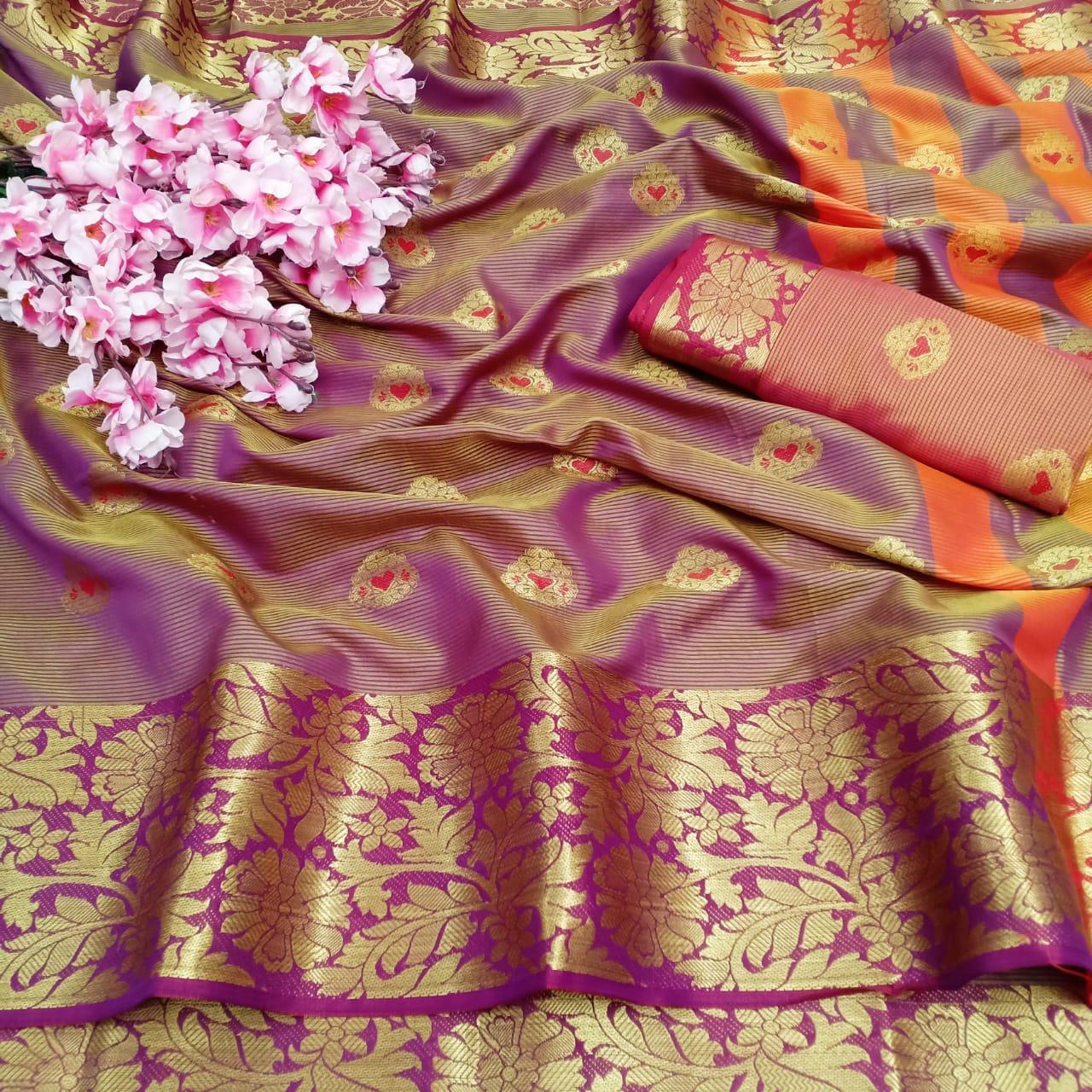Redolence Nirali Latest Designer Lichi Silk Festive Wear Saree Collection