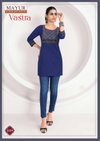 Vastra Vol 3 By Mayur Cotton Ajrak Printed Short Tops Wholesalers In Surat
